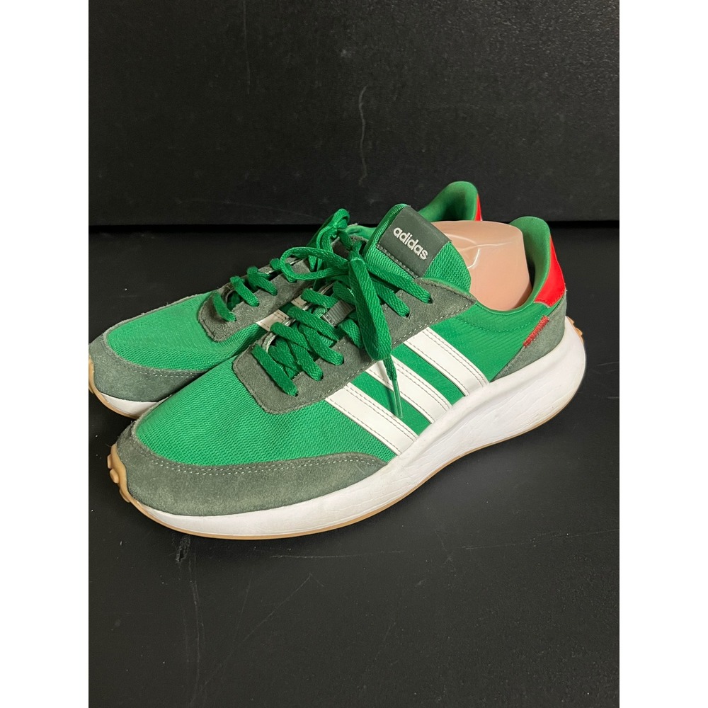 Adidas Retropy F2 Mens Sneakers Green White Red Low Top Shoes HQ1991 Size 10‎